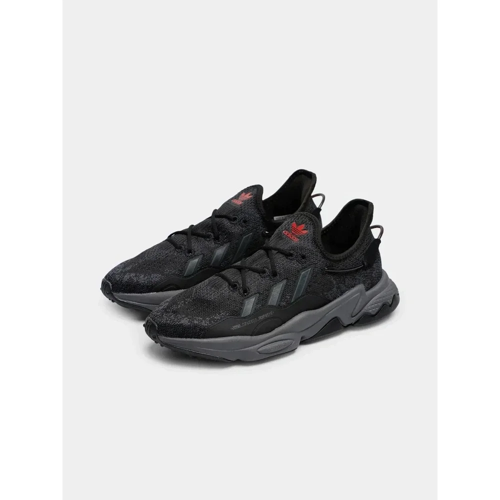 Size 10 Mens - adidas OZWEEGO Knit Running Shoes Black Shoes IF4897 NEW